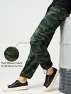 Green Camo Cargo Pants for Men